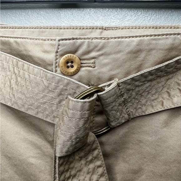 Ralph Lauren Women's Micro Sanded Twill Belted Wide Leg Pants Brown Size 20W - Picture 5 of 16